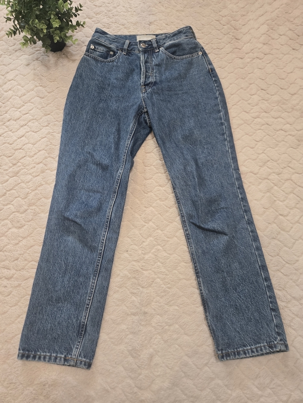 Everlane The Curvy 90s Cheeky Straight Leg Jeans, Size 25 Crop